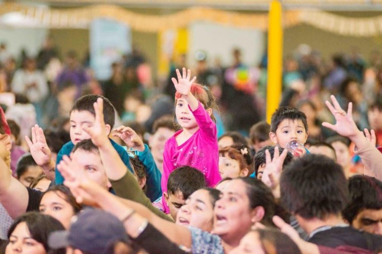 Rivadavia celebró el Día del Niño con una fiesta multitudinaria