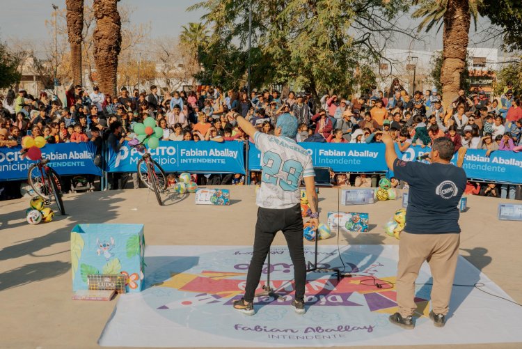 Pocito celebró el Día del Niño: más de 20 mil personas en la Plaza De La Libertad