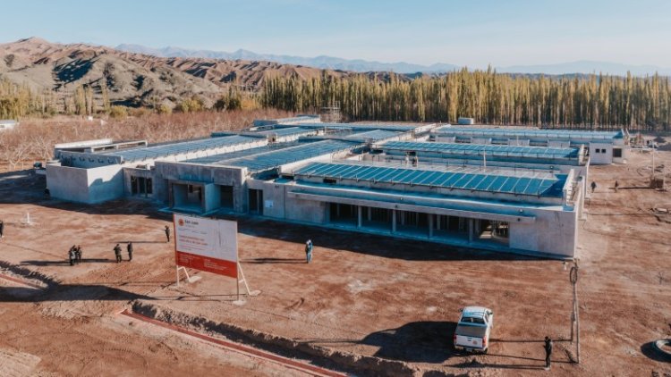 Los nuevos hospitales de Angaco y Calingasta avanzan a buen ritmo