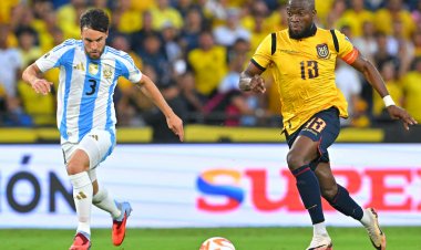 Argentina cayó ante Ecuador por 1-0 en la última fecha de las Eliminatorias