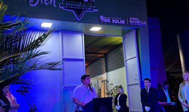 9 de Julio inauguró un gimnasio municipal con equipamento de primer nivel