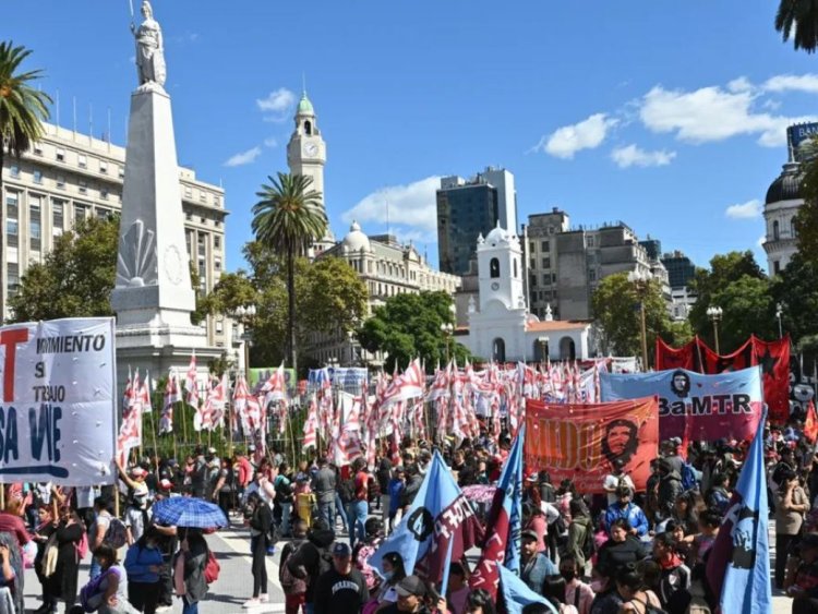 Los jubilados y el sindicalismo combativo marchan este miércoles desde el Congreso a Plaza de Mayo