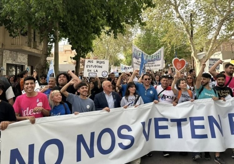 Tercera marcha universitaria de gran magnitud se realizó en San Juan
