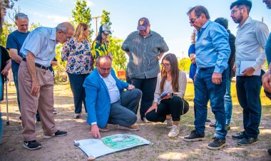 Rivadavia avanza con la transformación integral del Polideportivo del Barrio Jardín Policial