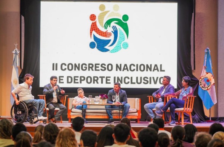 Orrego participó del II Congreso Nacional de Deporte Inclusivo en San Juan