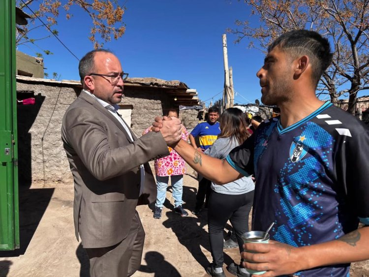 Rivadavia avanza con más obras para los vecinos: anuncios en Villa Chacabuco y Barrio Jardín Policial