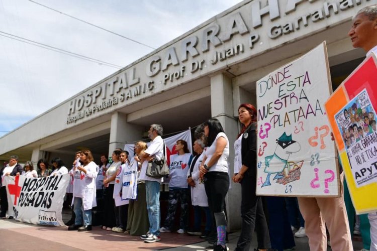 Trabajadores del Garrahan anunciaron una caravana el sábado hacia la Quinta de Olivos