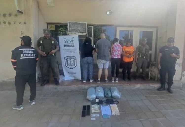 Desarticulan célula criminal dedicada al tráfico de drogas en Caucete