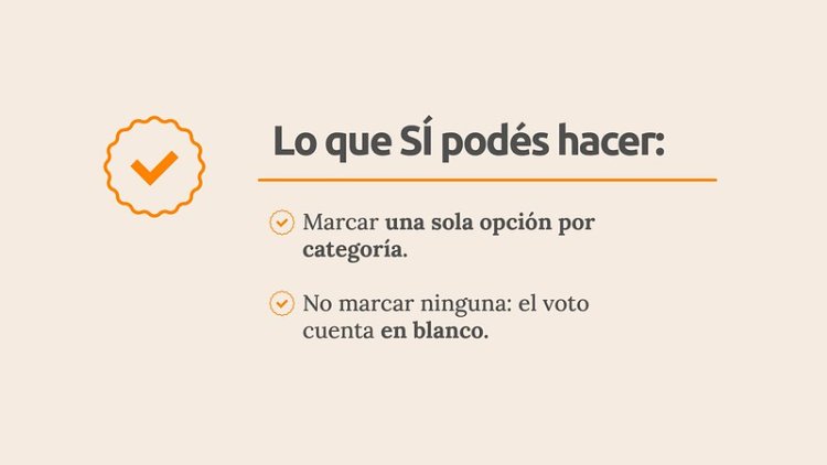 Las claves para votar el domingo 26 de octubre