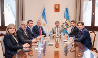 Orrego se reunió con la cúpula de Vicuña y destacaron la visión de desarrollo minero para San Juan