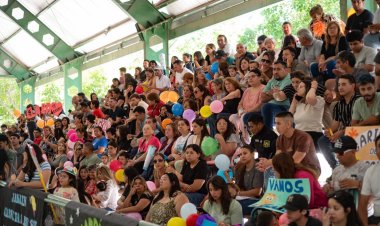 Santa Lucía realizó la muestra anual de Educación Física de los Centros de Desarrollo Infantil