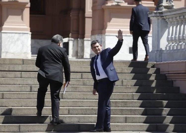 Santilli recibió a Orrego: “El mejor aliado creo que puede tener el Presidente son los gobernadores”
