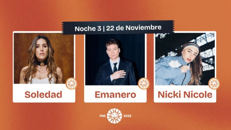 Tres estilos y una sola emoción en el cierre de la FNS 2025