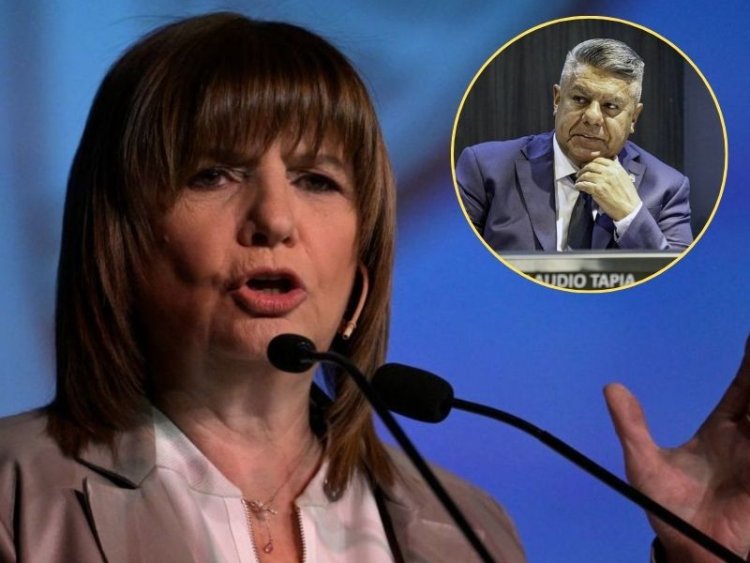 Patricia Bullrich cruzó al Chiqui Tapia y a la AFA por la sanción a Estudiantes