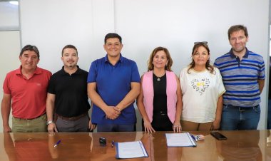 Jáchal y Udap firmaron un convenio para la concesión del camping del gremio docente