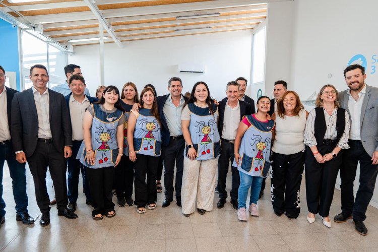 Un nuevo Centro de Desarrollo Infantil abre sus puertas en Santa Lucía