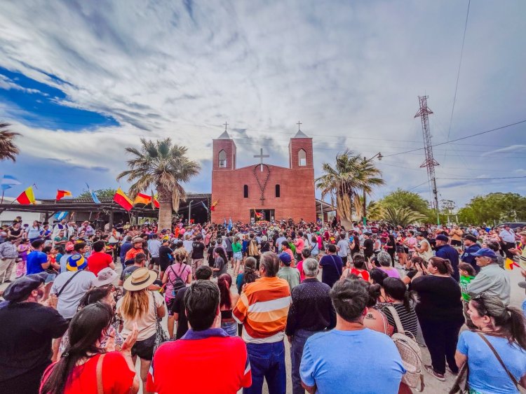 Miles de fieles celebraron a Santa Bárbara en Mogna
