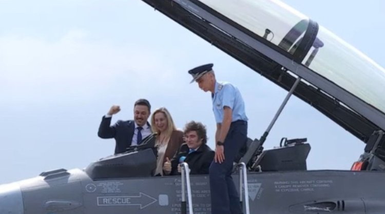 Milei y los F-16: “Un símbolo de la Argentina que estamos construyendo”