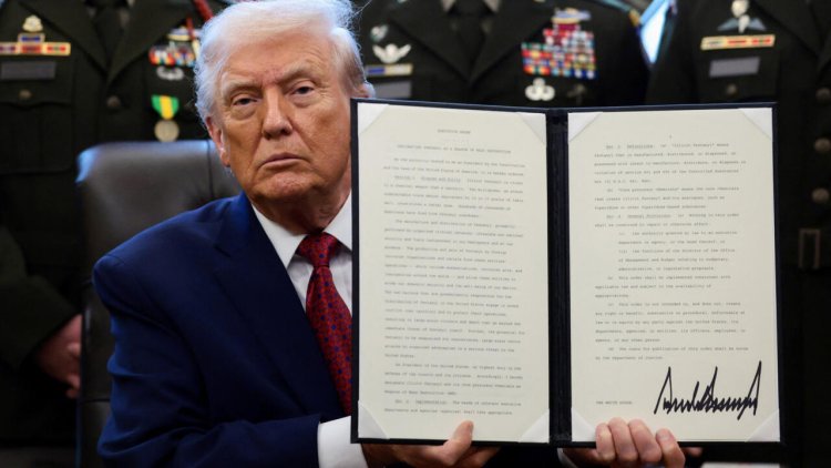 Trump declara al fentanilo “arma de destrucción masiva"