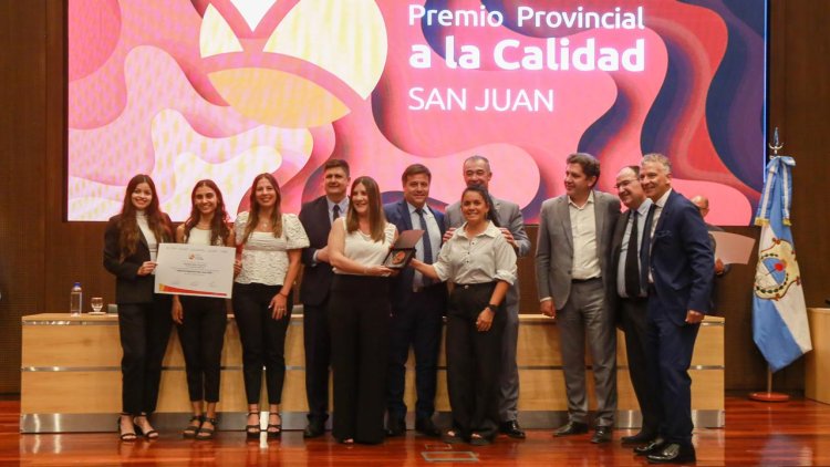 Se entregó el Premio Provincial a la Calidad 2025, en un acto que celebró la excelencia en la gestión
