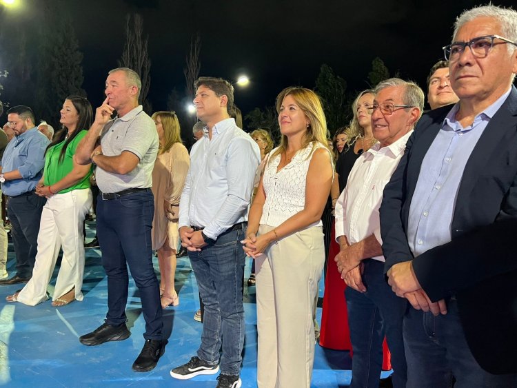 Rivadavia inauguró el Polideportivo del barrio Jardín Policial, una obra largamente esperada por los vecinos