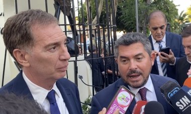 Orrego y Santilli mantuvieron un encuentro clave para destrabar obras viales