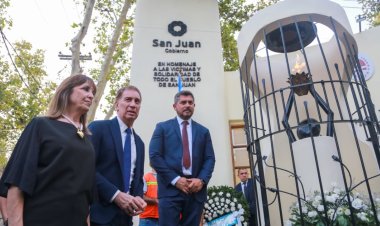 Orrego recordó a las víctimas del fatídico terremoto del '44, a 82 años de la tragedia que marcó a los sanjuaninos