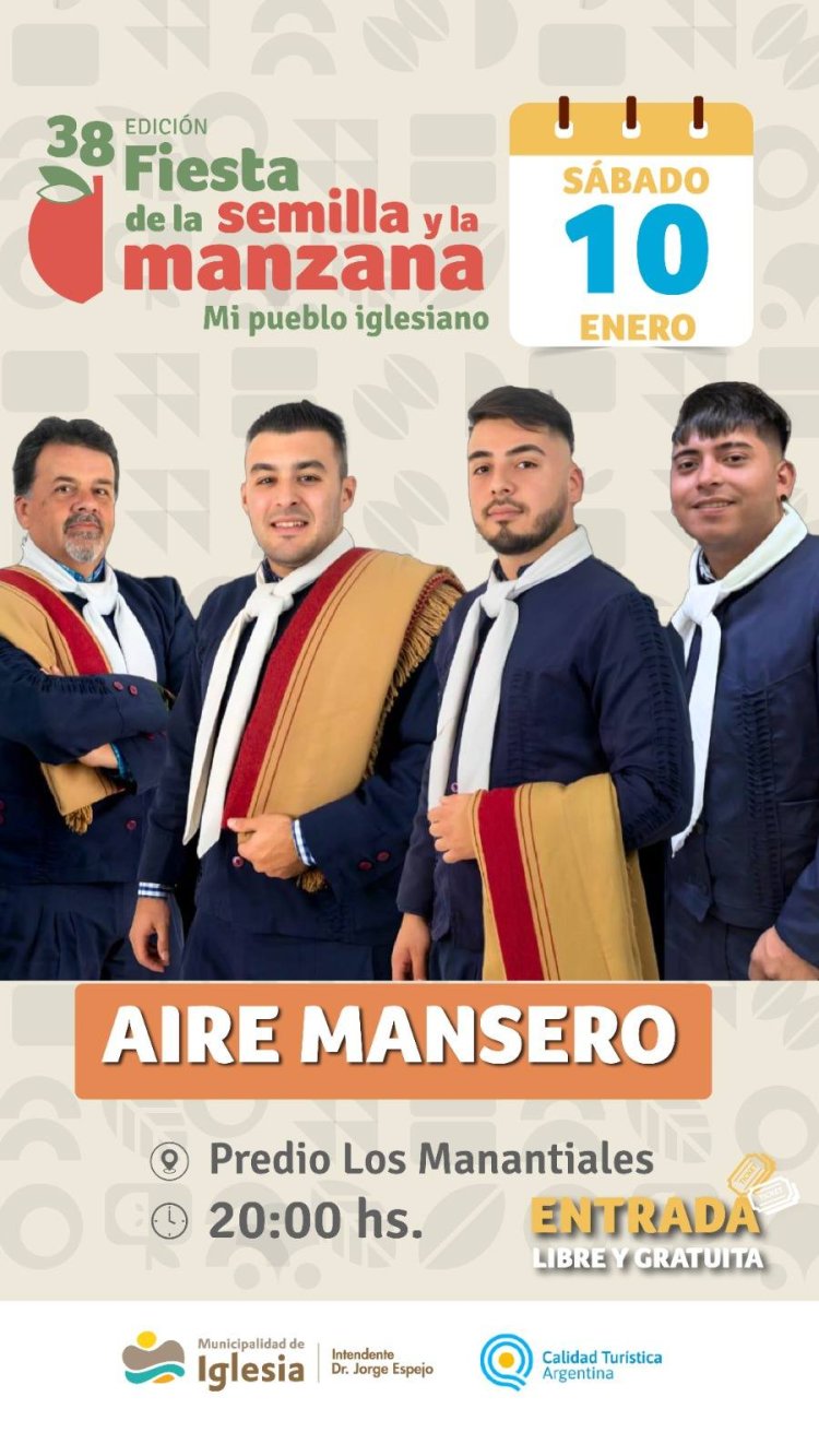 38ª Fiesta Provincial de la Semilla y la Manzana