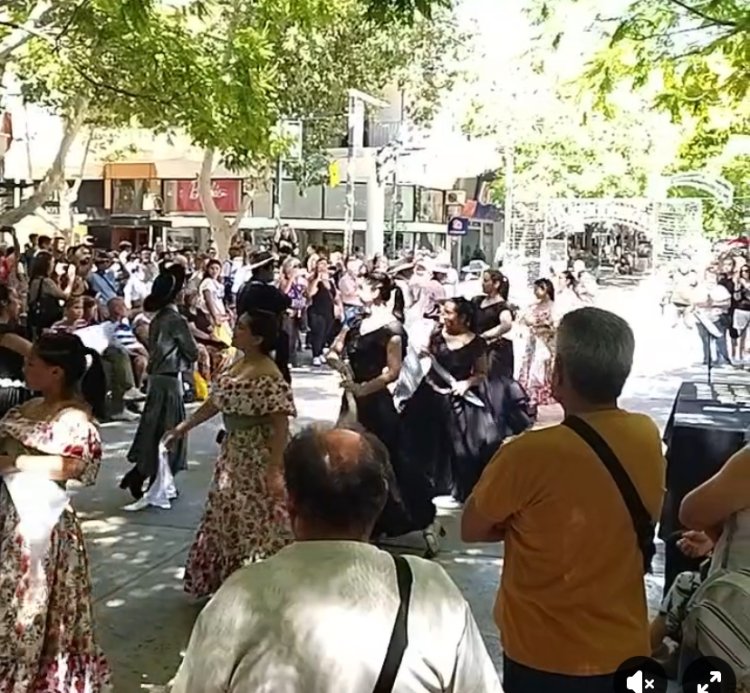 La Fiesta de la Semilla y la Manzana se vivió a pleno en el cruce de las peatonales