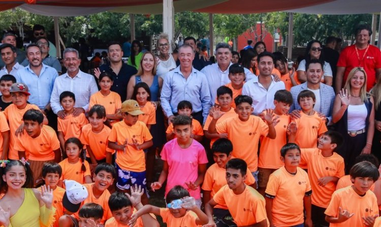Colonias de Verano 2026: comenzó el programa en toda la provincia con acto inaugural en Sarmiento
