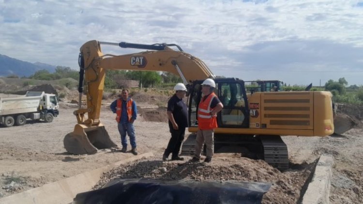 Habilitan el baipás en el Canal General Albardón