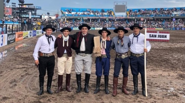 Los jinetes sanjuaninos se lucieron en Jesús María