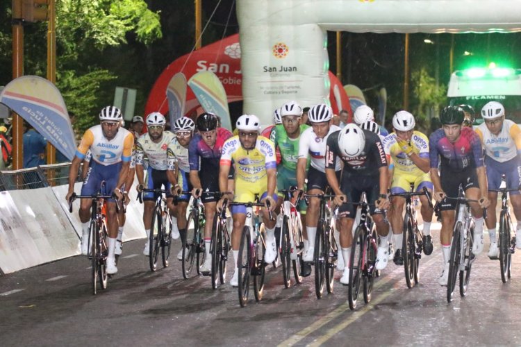 Kevin Castro se quedó con el Prólogo de la Vuelta a San Juan