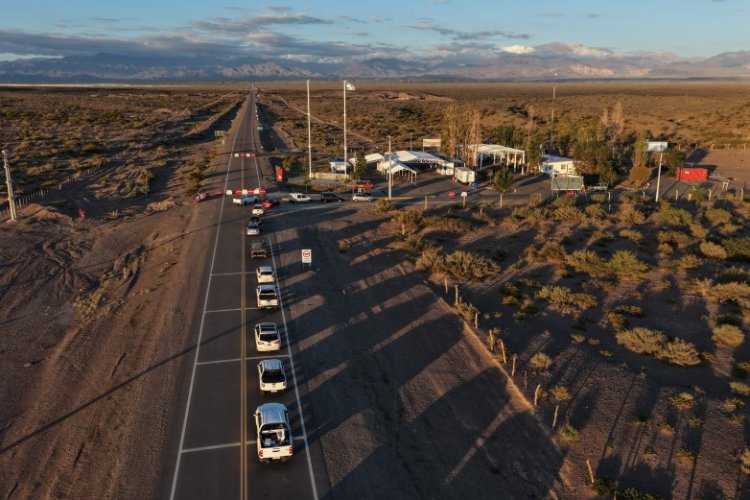 Cómo consultar el estado del clima y del tráfico en Agua Negra