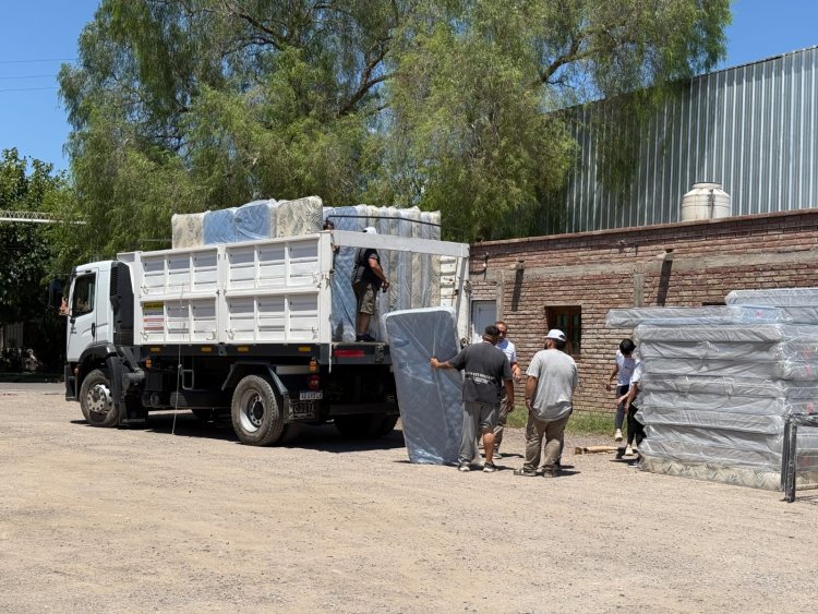 El gobierno asistió a más de 140 familias tras las lluvias y el granizo