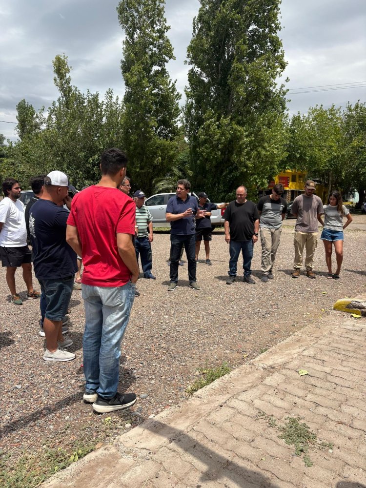 El Gobierno de San Juan relevó daños por granizo en zonas productivas