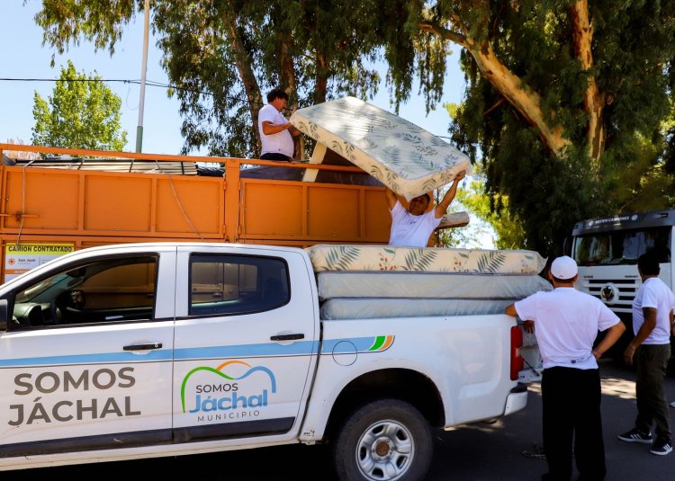 Operativo territorial para asistir a 40 familias de Jáchal