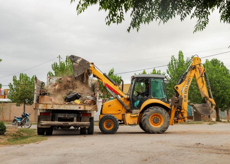 Jáchal profundiza operativos integrales de limpieza, prevención contra el dengue y medio ambiente