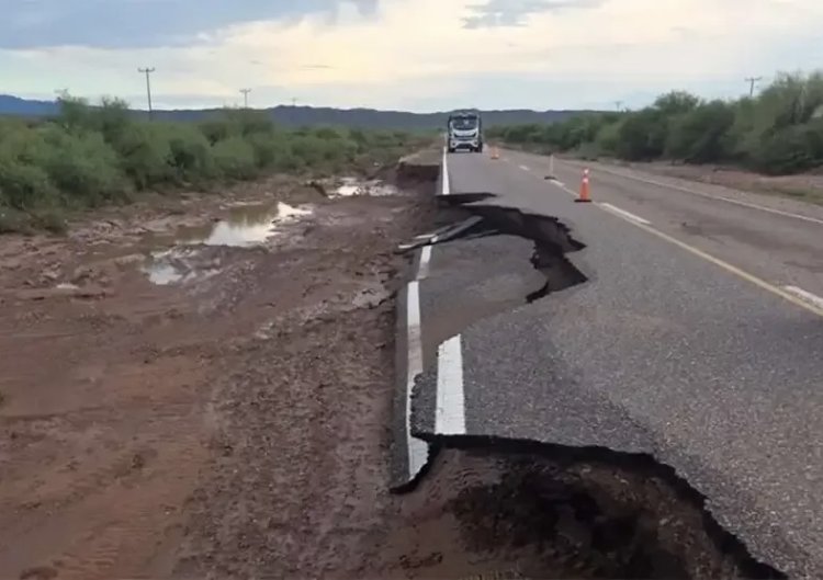 Vialidad Nacional puso en marcha un operativo técnico de gran escala sobre la Ruta Nacional 141