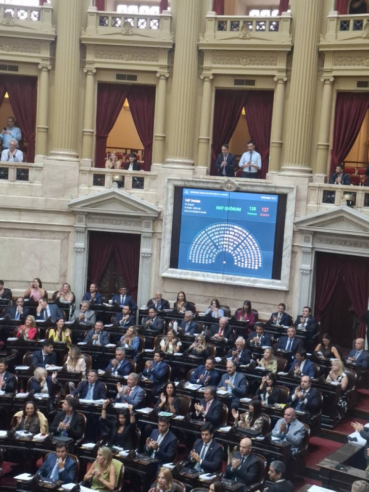 Hay quorum: Diputados debate la Reforma Laboral de Javier Milei en medio del paro general de la CGT
