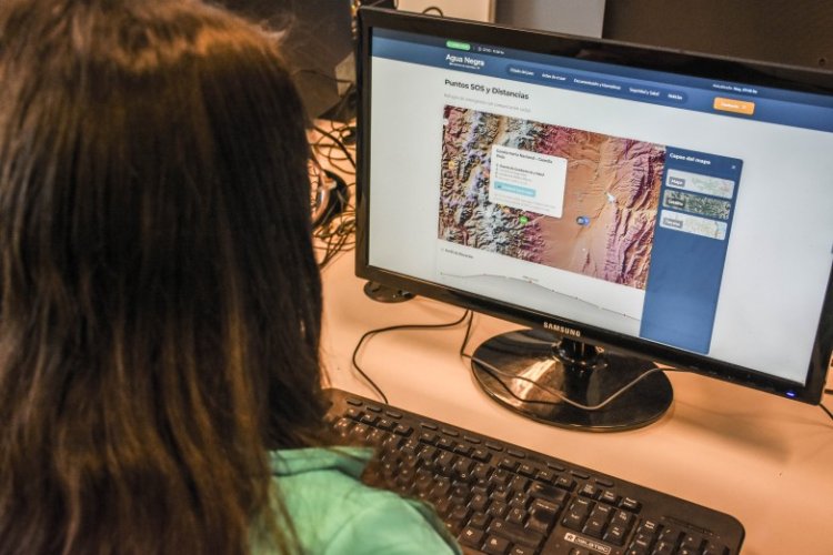 Cómo utilizar el mapa interactivo de la web de Agua Negra
