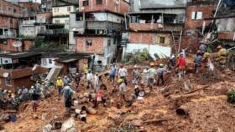 Fuertes lluvias en Brasil: 30 muertos, miles de desplazados y decenas de desaparecidos