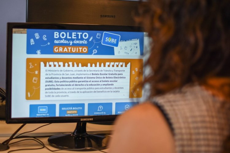 Ya son 1.500 inscriptos en la primera hora de habilitación de los canales del Boleto Escolar y Docente Gratuito