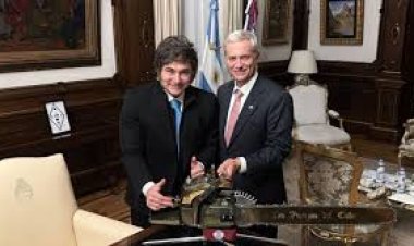 Javier Milei presenció la ceremonia de asunción de José Antonio Kast en Chile