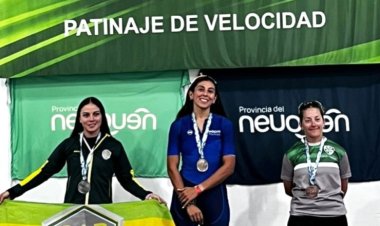 Fernanda Illanes ganó medalla de oro en la Liga Nacional de clubes de patín