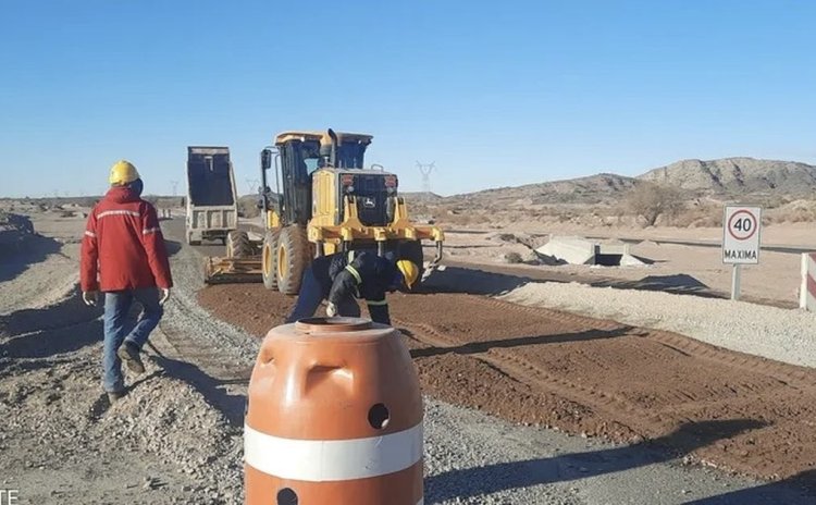 Por falta de pagos de Nación  volvieron a frenar la Ruta 40 sur