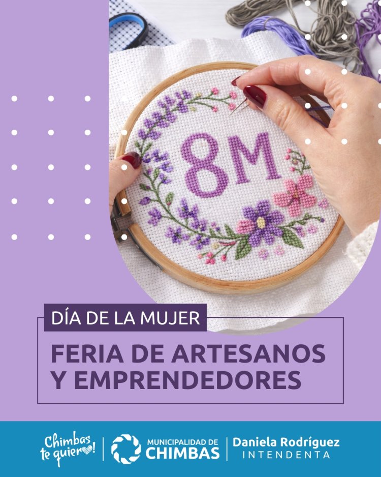 Chimbas festeja el Día de la Mujer en la Plaza Departamental