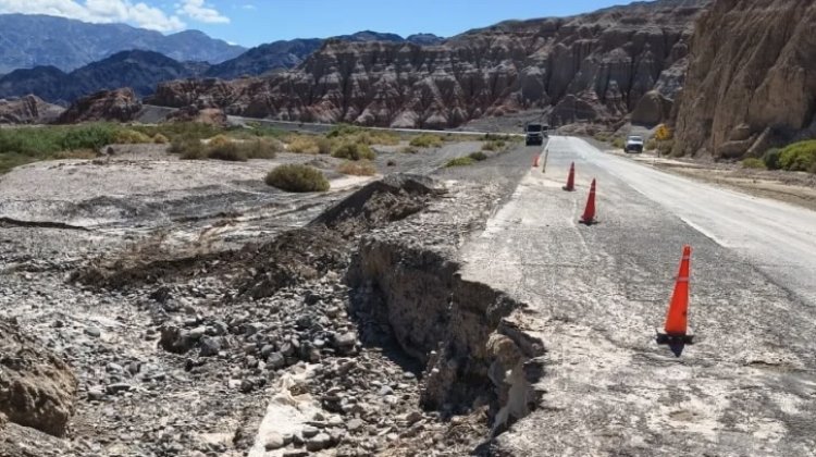Como están las rutas de San Juan tras la lluvia