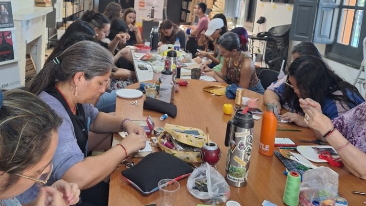 Japonés, fotobordado y escritura: los talleres que trae marzo