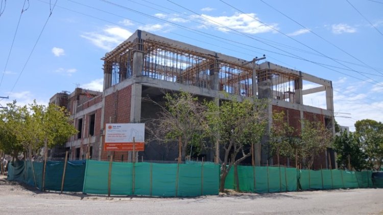 La obra del Instituto Odontológico supera el 56 % de ejecución